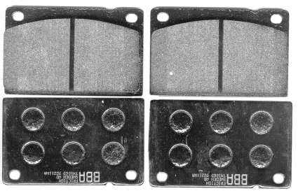 Brake pads front Volvo 120/140/160/180/240 and 260 Brake system