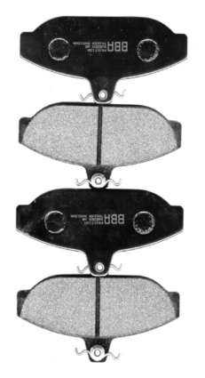 Brake pads front Volvo 740/760/780/940 and 960 Brake system