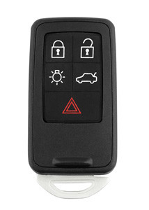 Remote control 5 button for Volvo S80, S/V60, V40, V70 and XC60 Currently