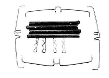 Jeu kit de freinage avant Volvo 140/240 et 260 Jeu kit de freinage avant