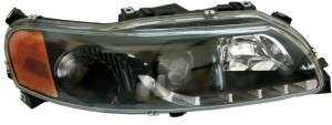 Chrome Head lamp right with turn signal Volvo S/V70 and V70XC Head lamps