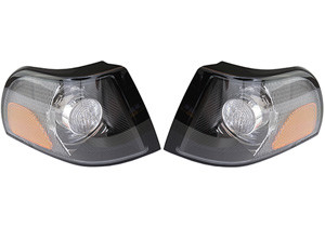 Front Corner Lamp black base right and left for Volvo S/V70 Lighting, lamps…