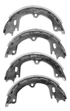 Hand brake shoes  Volvo 140 and 160 Brake system