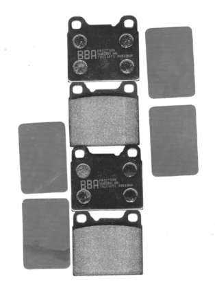 Brake pads rear Volvo 240/260/740/760/780/850/940/960/C70 and S/V70 Brake pads rear