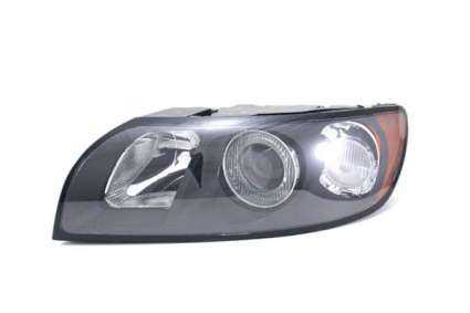 Left head lamp complete unit, grey version, Volvo S40 and V50 (2004-2007) Head lamps