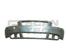 Front bumper Volvo S40 II and V50 (with headlamp washer) bumper and spoiler